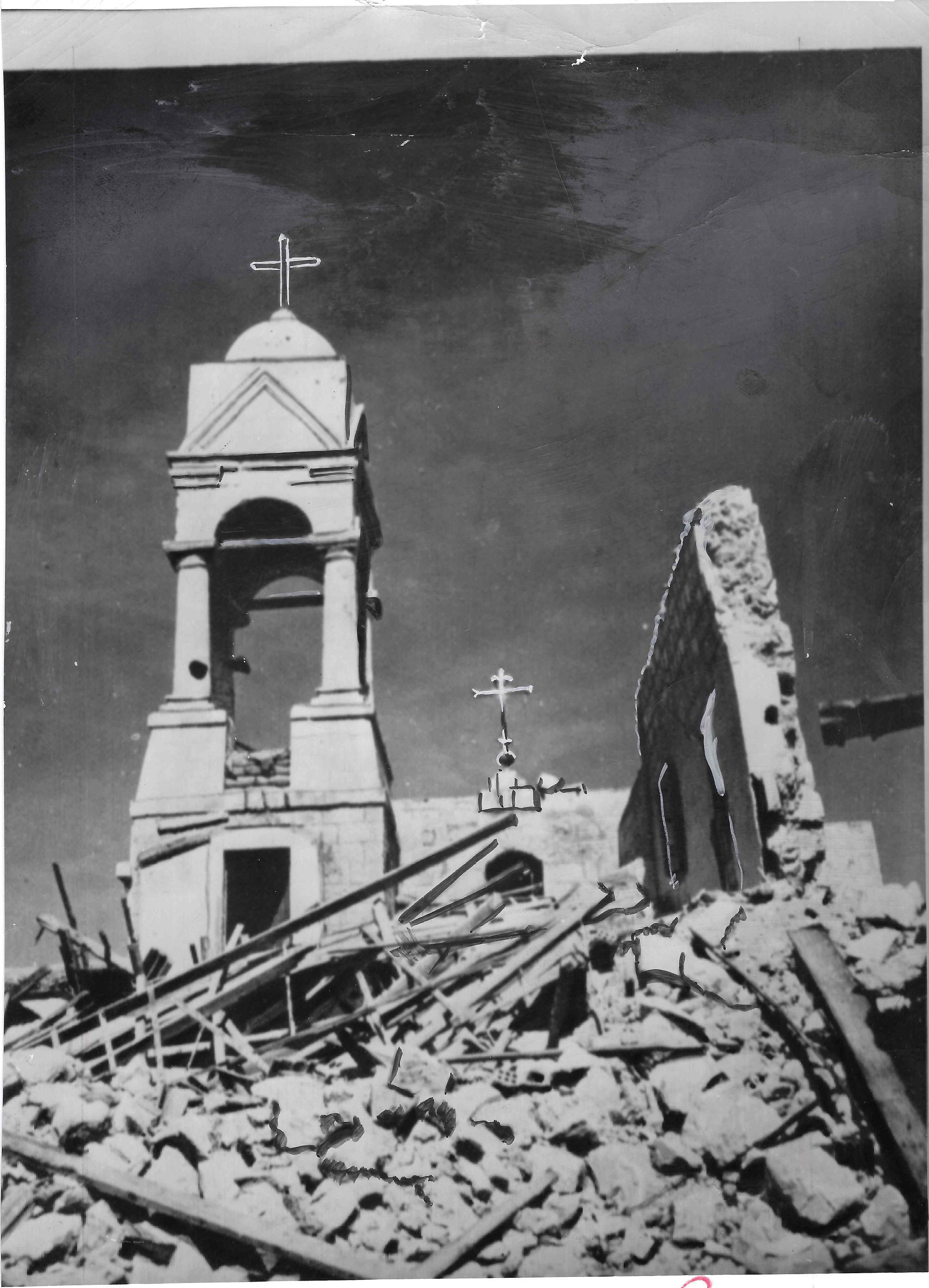 القديس جورج دمرها الاسرائليون عام 1946.jpg